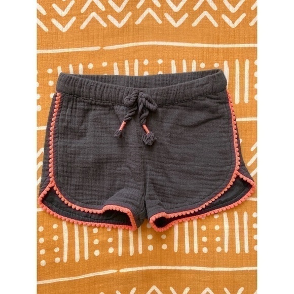 Cat & Jack Gray Gauze Track Shorts…‌ - Picture 1 of 3